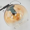 Koyoto Boule lumineuse, Lampadaire Ambre, Clair, Fumé, 5 lumières