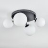 Chehalis Plafonnier, Boule lumineuse Blanc, 4 lumières