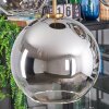 Koyoto Suspension, Boule lumineuse, Suspension Or, Noir, 5 lumières