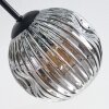 Ripoll Plafonnier, Boule lumineuse Fumé, 6 lumières