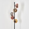 Koyoto Boule lumineuse, Lampadaire 32 cm Chrome, Or, Clair, Cuivré, Fumé, 5 lumières