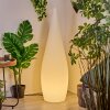 Dalon Lampadaire d\'extérieur, Lampadaire LED Blanc, 1 lumière, Télécommandes