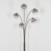 Koyoto Boule lumineuse, Lampadaire Clair, Fumé, 5 lumières