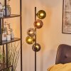 Gastor Boule lumineuse, Lampadaire 33 cm Bleu, Chrome, Vert, Cuivré, Fumé, 5 lumières
