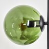 Gastor Boule lumineuse, Lampadaire 34 cm Bleu, Chrome, Vert, Fumé, 6 lumières
