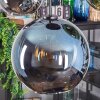 Koyoto Suspension, Boule lumineuse, Suspension Bleu, Chrome, Vert, Cuivré, Fumé, 5 lumières