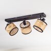 Ramila Plafonnier, Spot de plafond Noir, 3 lumières