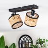 Ramila Plafonnier, Spot de plafond Noir, 2 lumières