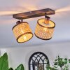 Ramila Plafonnier, Spot de plafond Noir, 2 lumières