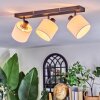 Bassagoda Plafonnier, Spot de plafond Noir, 3 lumières