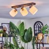Bassagoda Plafonnier, Spot de plafond Noir, 3 lumières