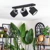 Bassagoda Plafonnier, Spot de plafond Noir, 3 lumières