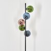 Gastor Boule lumineuse, Lampadaire 33 cm Bleu, Vert, Cuivré, 5 lumières