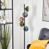 Gastor Boule lumineuse, Lampadaire 33 cm Bleu, Vert, Clair, Cuivré, 5 lumières