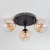 Chehalis Plafonnier, Boule lumineuse 48.5 cm Ambre, Clair, 3 lumières