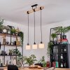 Bassagoda Suspension, Suspension Écru, Noir, 3 lumières