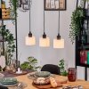 Bassagoda Suspension, Suspension Écru, Noir, 3 lumières