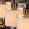 Bassagoda Suspension, Suspension Écru, Noir, 3 lumières