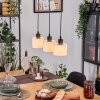 Bassagoda Suspension, Suspension Écru, Noir, 3 lumières