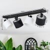 Bassagoda Plafonnier, Spot de plafond Noir, 4 lumières