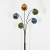 Koyoto Boule lumineuse, Lampadaire Bleu, Or, Vert, 5 lumières
