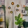 Koyoto Boule lumineuse, Lampadaire Bleu, Or, Vert, 5 lumières