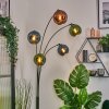 Koyoto Boule lumineuse, Lampadaire Bleu, Vert, Cuivré, 5 lumières
