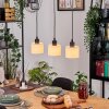Bassagoda Suspension, Suspension Écru, Noir, 3 lumières