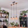 Granja Suspension, Suspension Écru, Noir, 3 lumières