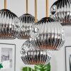 Ripoll Plafonnier, Boule lumineuse Laiton, Noir, 5 lumières