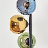 Koyoto Boule lumineuse, Lampadaire 32 cm Bleu, Or, Vert, 5 lumières