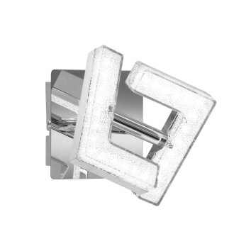 Applique Wofi LEA LED Chrome, 1 lumière