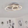 Plafonnier Mohlin LED Nickel mat, 1 lumière