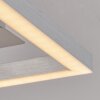 Plafonnier Buren LED Nickel mat, 1 lumière