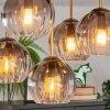 Koyoto Plafonnier, Boule lumineuse Or, Noir, 5 lumières