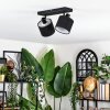 Bassagoda Plafonnier, Spot de plafond Noir, 2 lumières