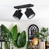 Bassagoda Plafonnier, Spot de plafond Noir, 2 lumières
