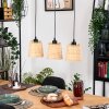 Lindberg Suspension, Suspension Écru, Noir, 3 lumières