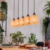 Lindberg Suspension, Suspension Écru, Noir, 5 lumières
