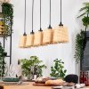 Lindberg Suspension, Suspension Écru, Noir, 5 lumières