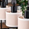 Bassagoda Suspension, Suspension Écru, Noir, 5 lumières
