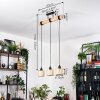 Sabadim Suspension, Suspension Écru, Noir, 3 lumières