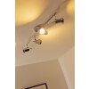 Plafonnier Wofi HOORN LED Chrome, 4 lumières