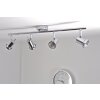 Plafonnier Wofi HOORN LED Chrome, 4 lumières