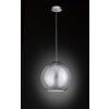 Suspension Wofi FARA Argenté, 1 lumière