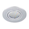 Spot encastrable Eglo AREITIO LED Aluminium, 1 lumière