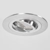 Spot encastrable  Monthois LED Chrome, Nickel mat, 1 lumière