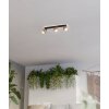 ROSLEY Plafonnier, Spot de plafond Luminaires Eglo Noir, 3 lumières