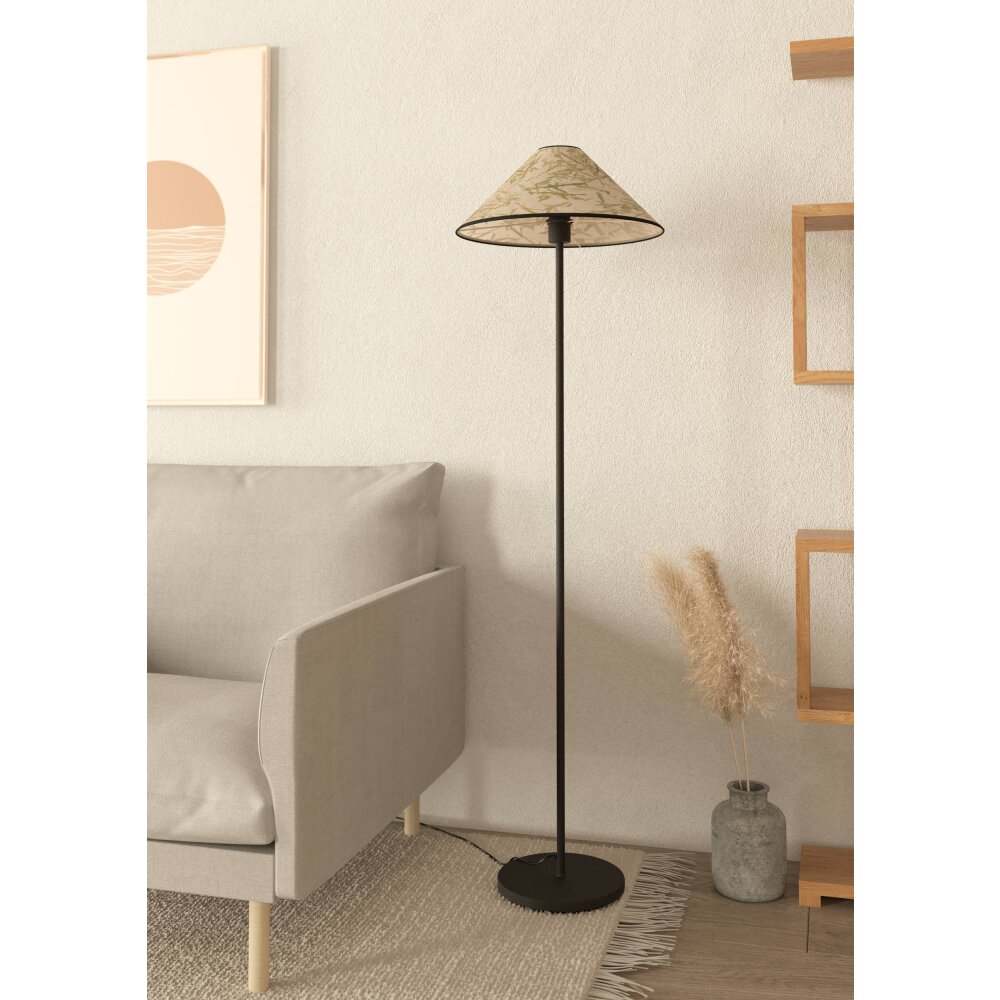 OXPARK Lampadaire Luminaires Eglo Noir, 1 lumière main product photo