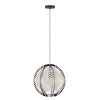 WAVERTON Suspension Luminaires Eglo Noir, 1 lumière